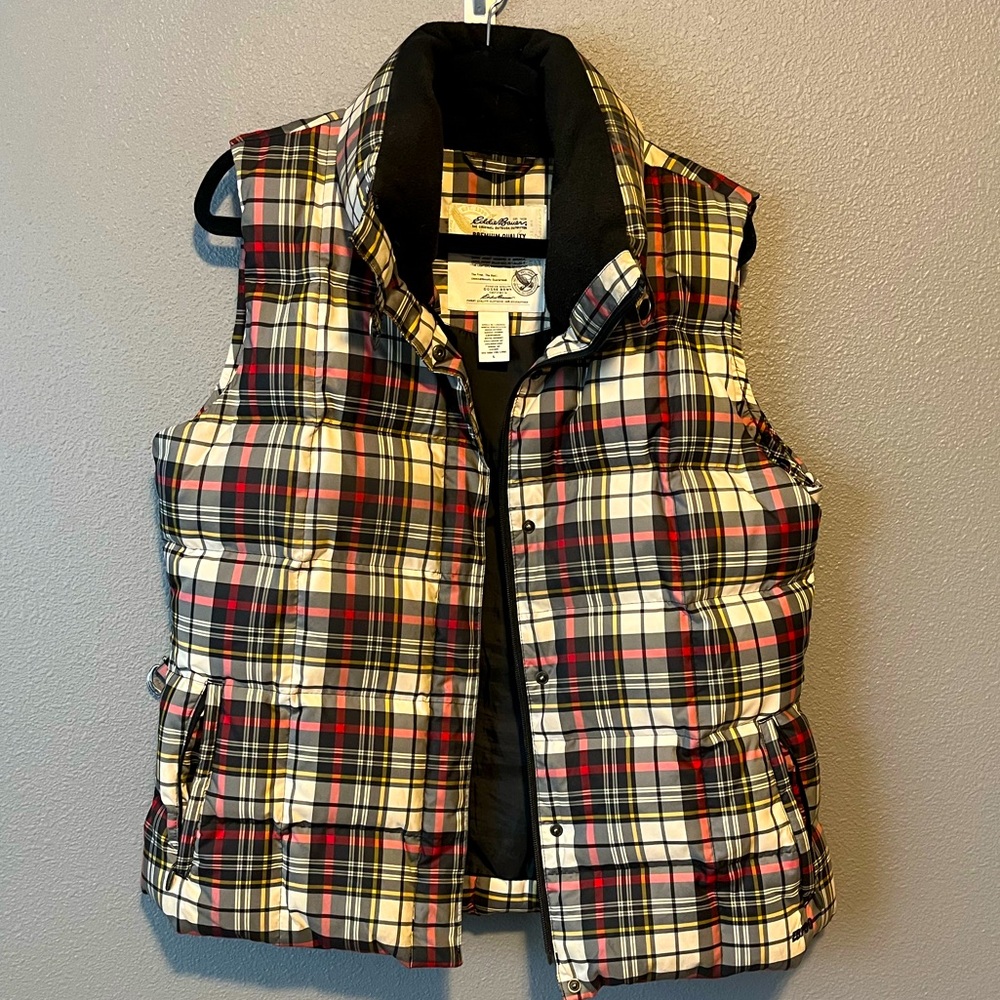Eddie Bauer down puffer vest L